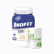 Iso fit 2lb + creatine monohydrate 100g - 1 pack