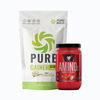 Pure gainer 3lb + amino x 30 serv