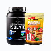 Sascha isolate 2lb + protein pancake 750g - 1 pack