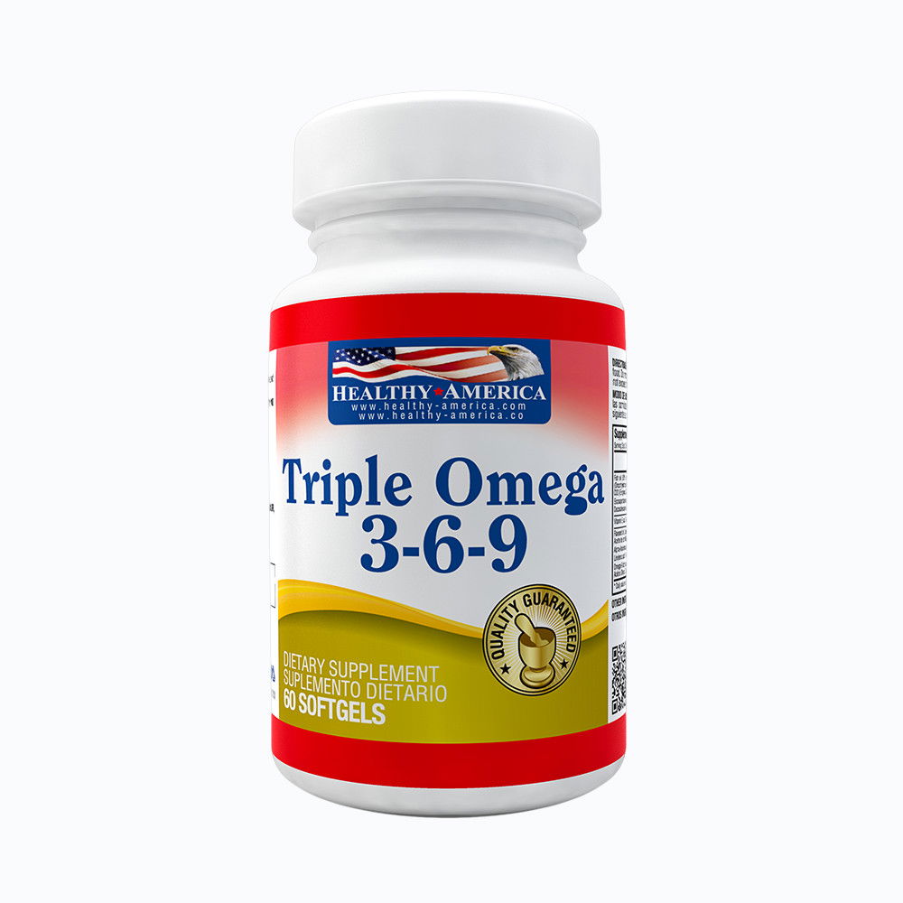 Triple omega 3 6 9 Healthy america Miproteina Colombia