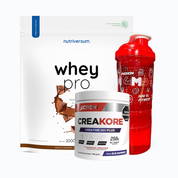 Whey pro 2,2lb + creakore 250g + shaker - 1 pack